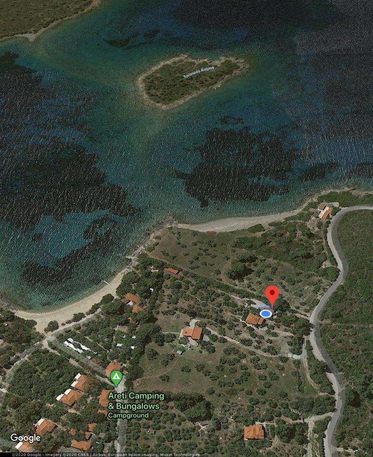 Hidden Gem Sithonia Vila Metochi Agias Kiriakis Exterior foto