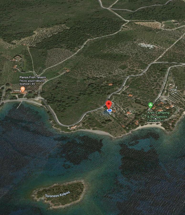 Hidden Gem Sithonia Vila Metochi Agias Kiriakis Exterior foto